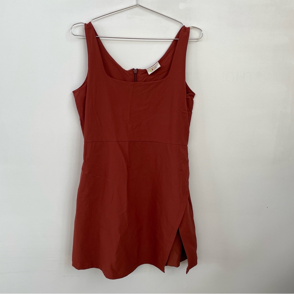 Alder original Get Dirty Dress rust color